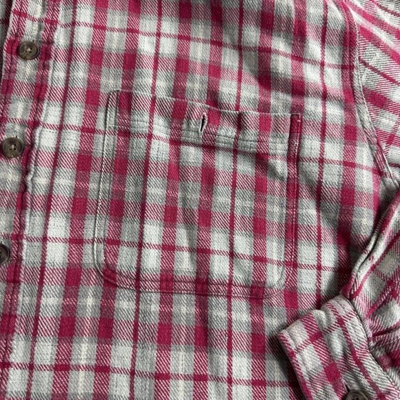 Vintage Abercrombie And Fitch Shirt Mens Large Plaid Big Flannel Oversized Y2K - Picture 6 of 11